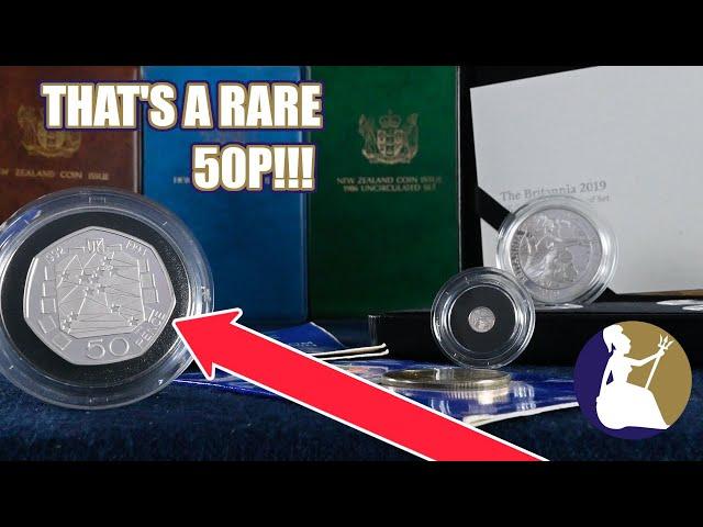 We Found A Very Rare 50p In A Coin Collection We Bought!!!