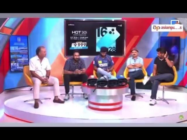 Sports Tak Vikrant Gupta gives Kl Rahul Gali in Live Tv 