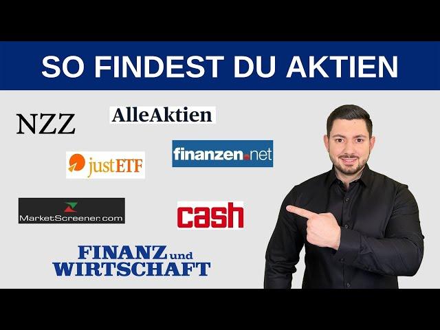 Wie FINDE ich AKTIEN? 6 kostenlose Methoden, um Aktien zu finden | CercaMoney