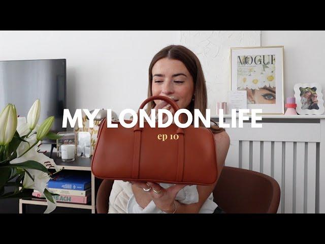 haircare routine, how I curl my hair, longchamp event & anxiety chat | My London Life