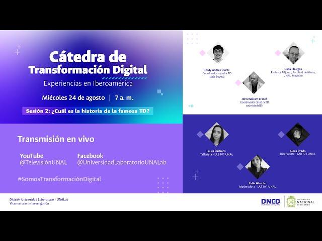 Cátedra de Transformación Digital | Experiencias en Iberoamérica