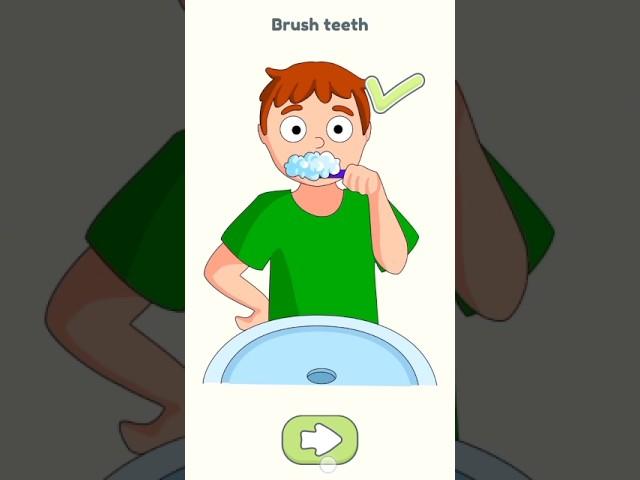 DOP 2 EPISODE 78||Brush teeth||#dop #art#short#500subs#delete one part#gamer #video #gaming #gaming