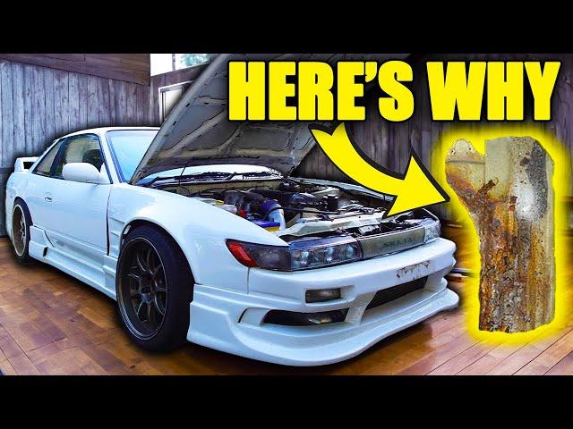 Sunroof Cars SUCK!! - S13 Drift Car RUST REPAIRS