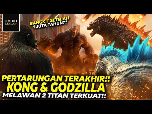 GODZILLA X KONG BERSATU UNTUK MENGALAHKAN 2 TITAN TERKUAT - Alur Film Godzilla Kong The New Empire