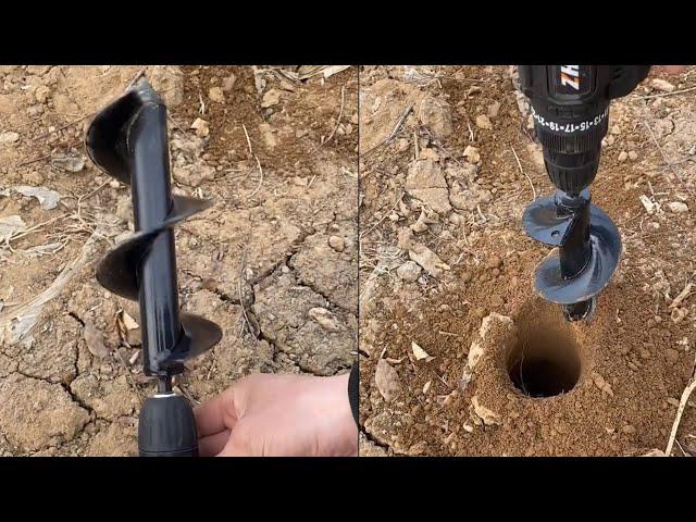 Garden Drill Auger - Garden Hacks 2021