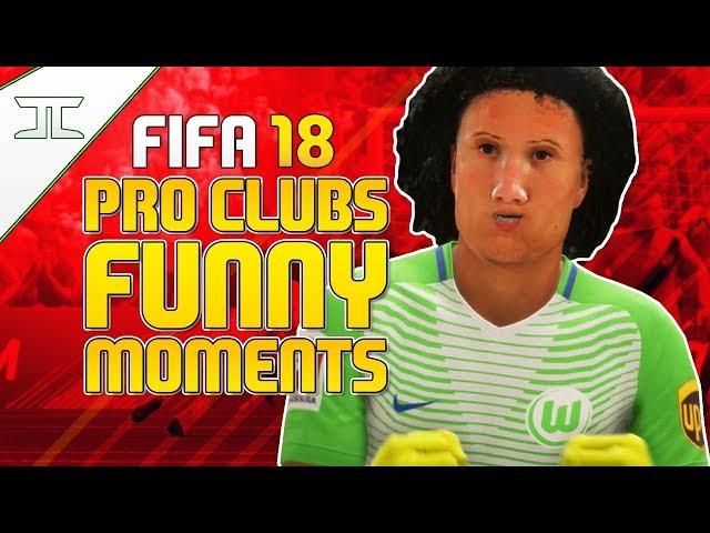 HE CAN'T SCORE! - FIFA 18 Pro Clubs Funny Moments! (FIFA 18 Gameplay Funny Moments)