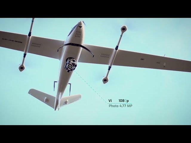 VTOL HELIPLANE LRS PRO avec caméra thermique H30T I Drone longue distance