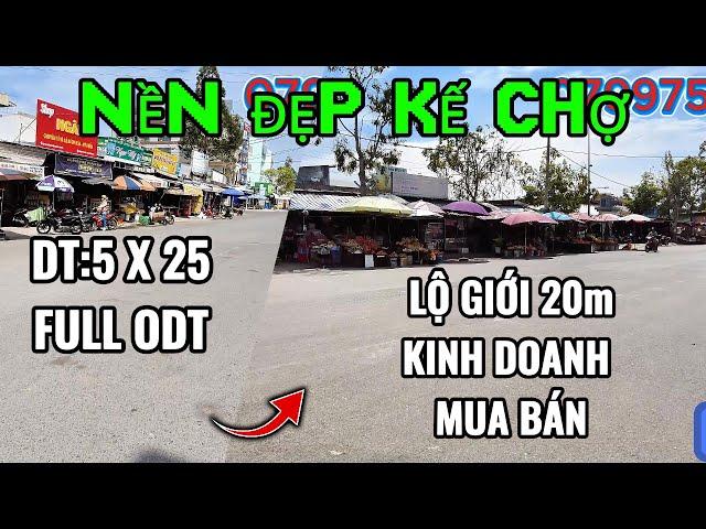 bán đất nền cần thơ siêu đẹp 5x25 ngay kế chợ 586 vừa ở vừa kinh doanh mua bán tại nhà giá rẽ