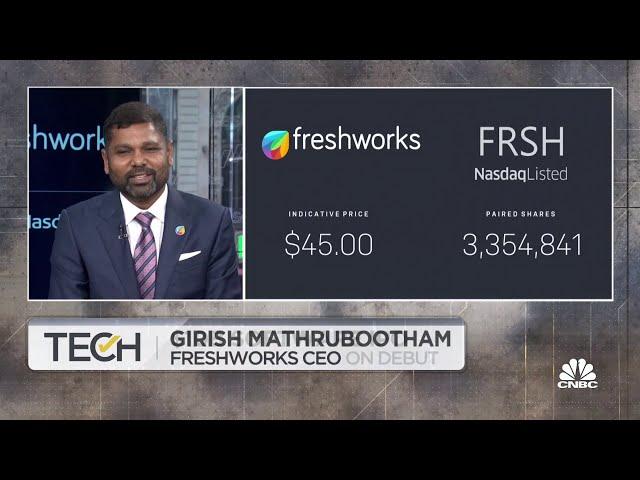 Freshworks goes public in $10 billion IPO