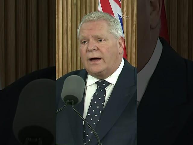 Ontario Premier Doug Ford says the LBCO will no longer stock American brands