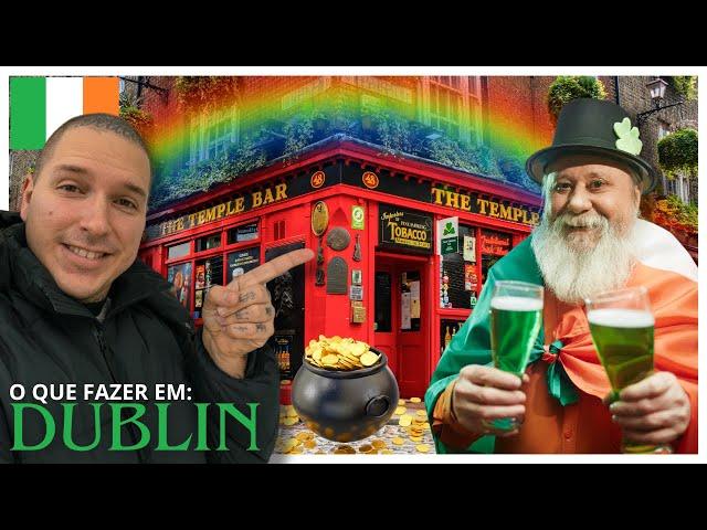 VISITEI A TERRA DOS DUENDES RICOS E TREVOS DA SORTE | DUBLIN - IRLANDA 