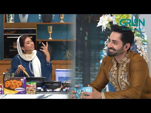 Rabia Anum Favourite Dessert  Mehfil e Ramzan - Danish Taimoor - Rabia Anum