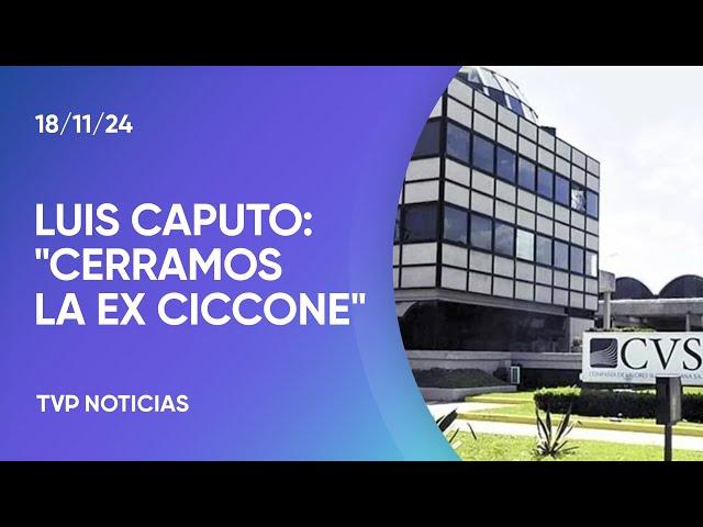 El Gobierno cerró la planta ex Ciccone, donde se imprimían billetes