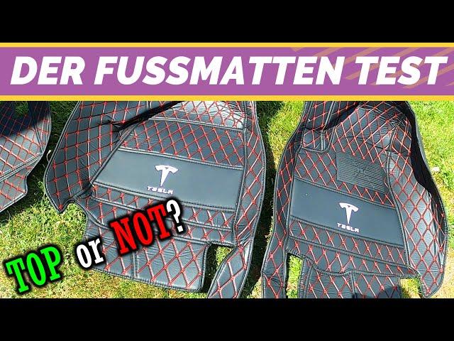 Sind die STYLISCHEN Fussmatten Ihr Geld wert? // Tesla Model 3 | EFIEBER