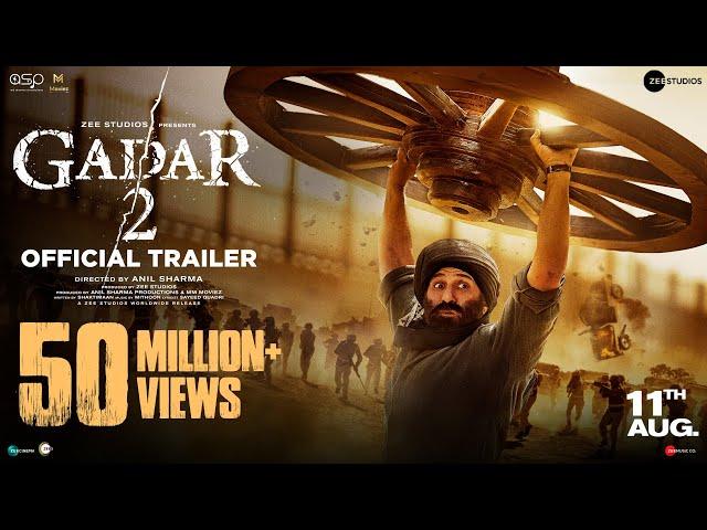 #Gadar2 Official Trailer | 11th August | Sunny Deol | Ameesha Patel | Anil Sharma