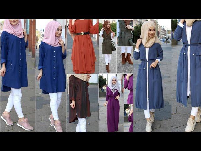 Muslim girls outfi || new top design with hijab ||eid collection 2023 ||@Hellofashion1988