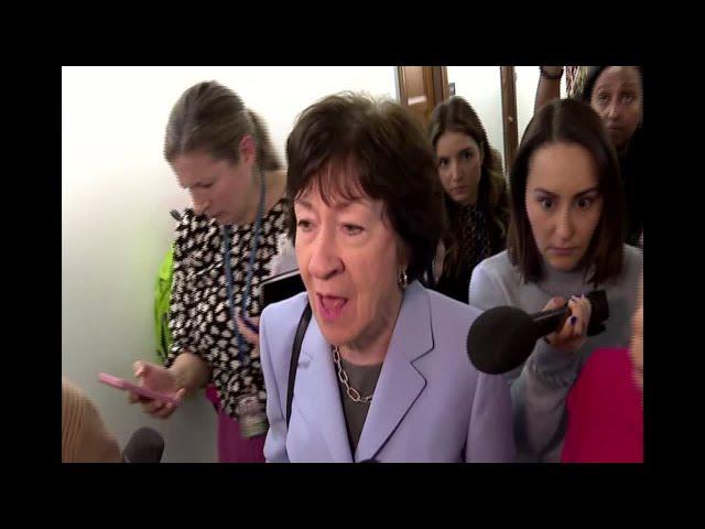 RAW: Republican Sen. Susan Collins says she's shocked Donald Trump picked Matt Gaetz