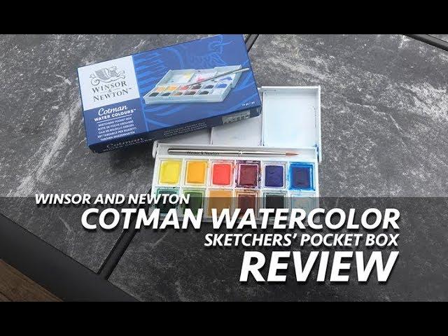 REVIEW: Winsor and Newton Cotman Watercolor Sketchers' Pocket Box