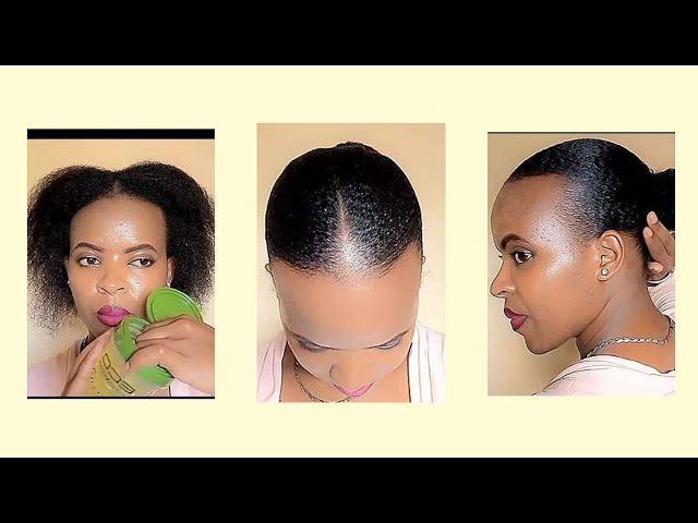How To Apply Eco styling gel on Natural Hair. Eco styler gel on 4c hair