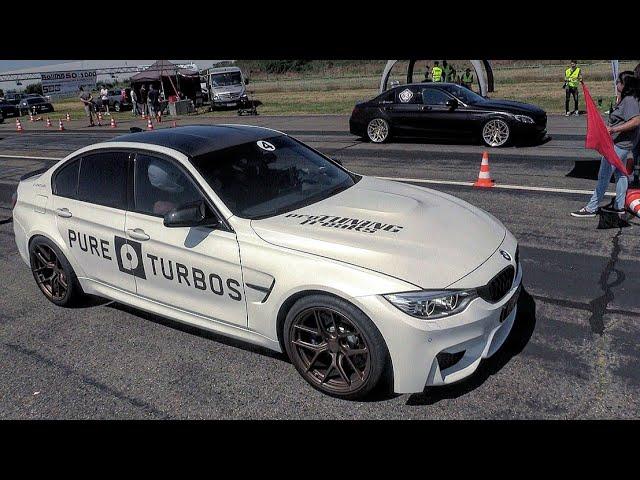 700HP BMW M3 F80 w/ PURE TURBOS vs 700HP Mercedes AMG C63S