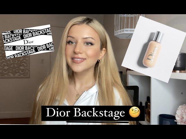 Тест-драйв тонального крема Dior Backstage / BECCA закрывается!/ Мини влог