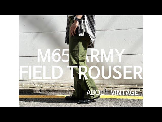 근본있는 빈티지 카고팬츠. M65 필드팬츠. About US ARMY M65 Field Pants