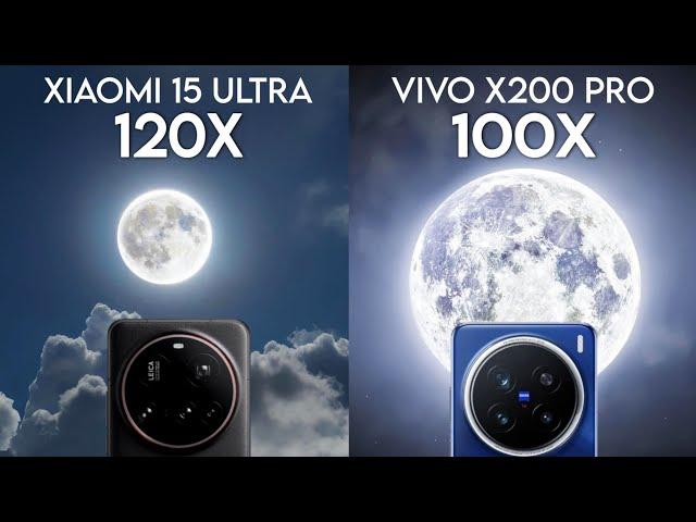 Xiaomi 15 Ultra vs Vivo X200 Pro Live Zoom Test