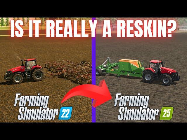 IS IT REALLY JUST A RESKIN?? - Farming Simulator 25