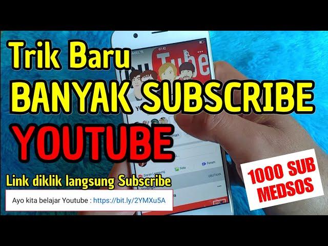 Trik promosi Channel Youtube banyak Subscribe