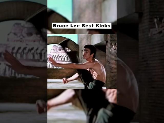 Bruce Lee Best Kicks #shorts #martialarts #brucelee