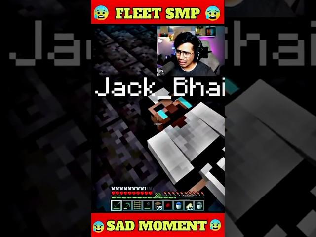 Jack death in fleet SMP ||  || #gamerfleet #jackbhaiya #shorts @AnshuBisht