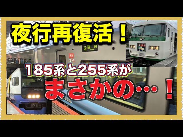 【衝撃の事実が判明！！‼️】ついに発表された臨時列車の車両や行き先や夜行列車が衝撃的すぎる‼️JR東日本2024年秋の臨時列車‼️