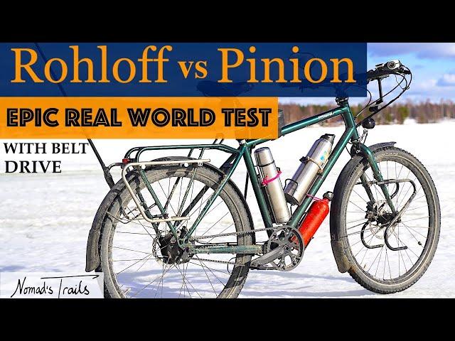 First 1200 km! – Pinion vs Rohloff w/belt – What's the BEST DRIVETRAIN?  – side-by-side test / EPS 1