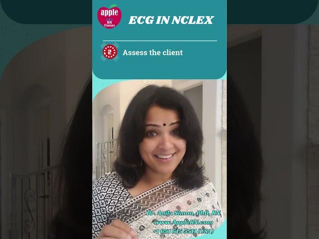 NCLEX - ECG - 3 points to remember