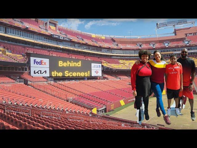 Tour of FedEx Field/Northwest Stadium - Behind the Scenes (Plus How to Get Season Tickets!)