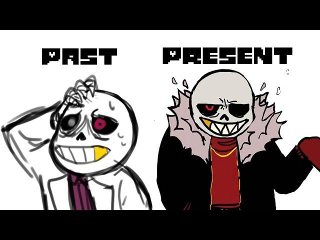 The Origin of Canon Underfell Sans (Teach Tale Undertale AU Canon Facts)