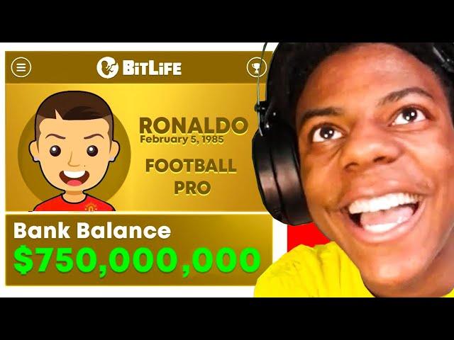 iShowSpeed Becomes Ronaldo In BITLIFE!