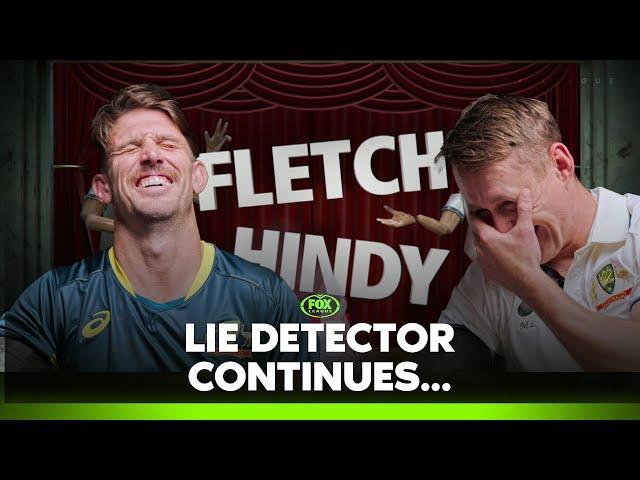 'Do you wish Nathan Lyon would retire?!' Lie detector Part two!  | Fletch & Hindy | Fox League