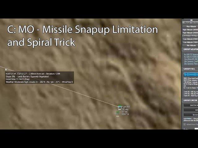 C: MO - Missile Snapup Limitation and Spiral Trick