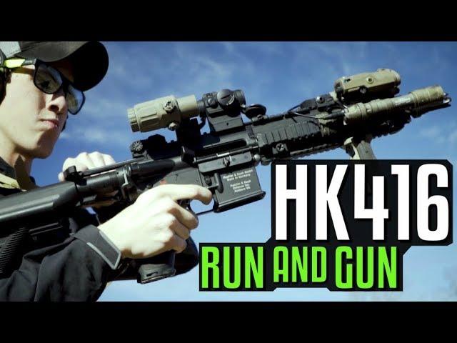 Running and Gunning with the HK416