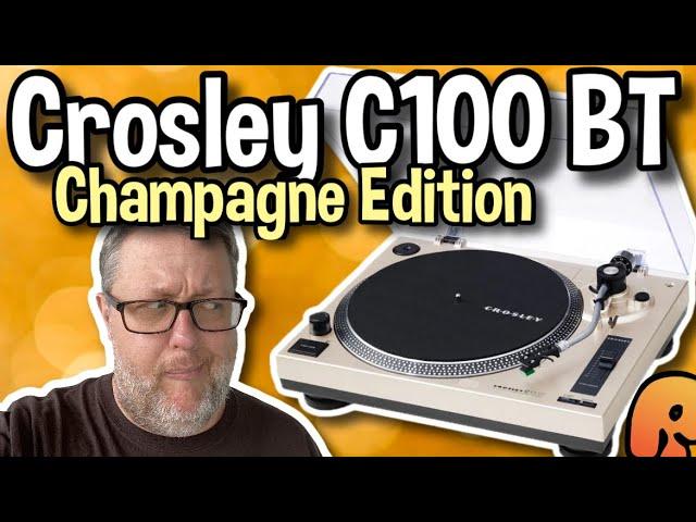 Crosley C100BT Champagne Edition! Unboxing & Review!