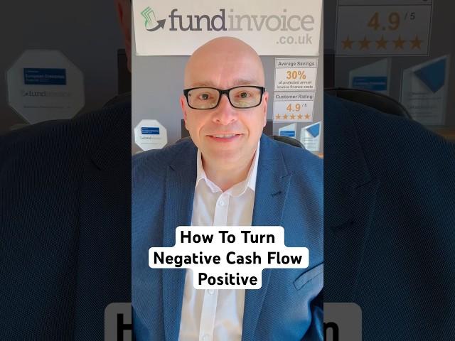 How to turn negative cash flow positive #CashFlow #Liquidity #Funding #fundinvoice