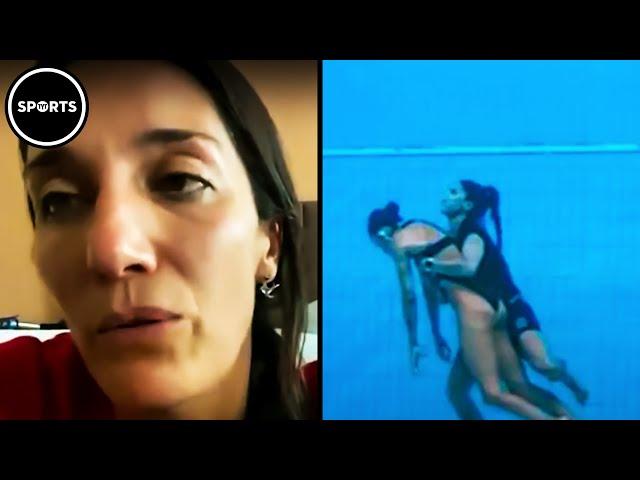 (WATCH) Heroic Coach Saves Swimmer After Terrible Accident