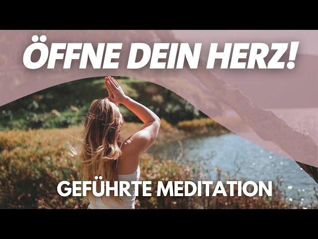 Meditation um dein Herz zu heilen und wieder aufrichtig zu lieben ️ Selbstliebe | Herzchakra öffnen