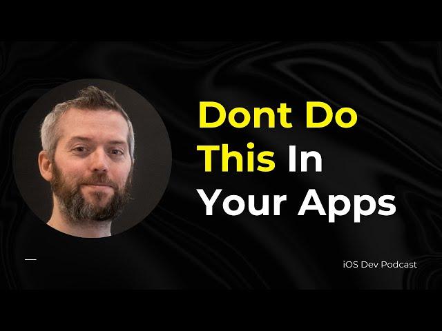 Building Secure Mobile (iOS) Applications with Dave Poirier | iOS Dev Podcast #26