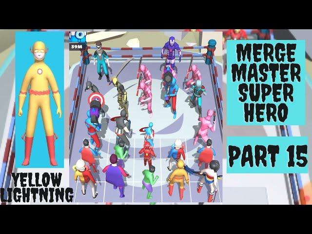 Merge Master - Super Hero | Level 121 - 128 | Gameplay #15