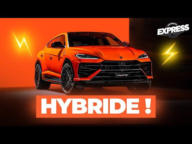 Le Lamborghini Urus devient HYBRIDE ! - Automoto Express #561