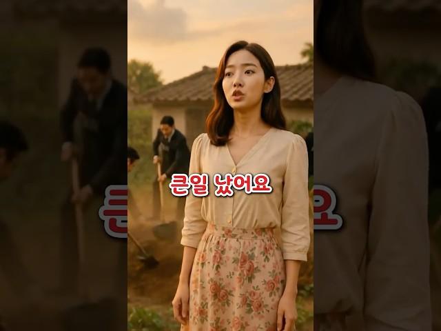 마당을 뒤집어놓은 편지한통