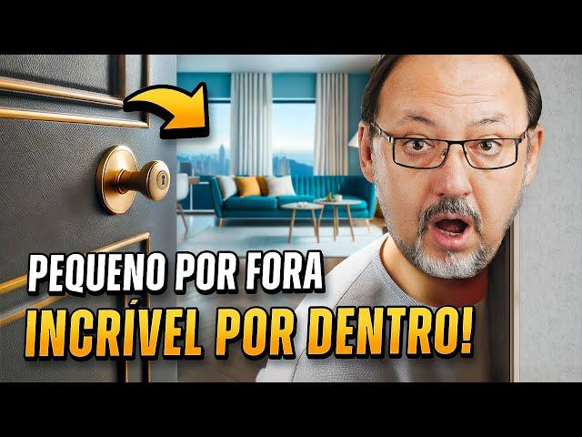 VOCÊ JÁ VIU UM APARTAMENTO COMO ESSE? DUVIDO!