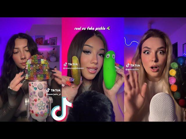 ASMR TikToks | TIKTOK Compilation| Part 123 | ASMR for deep sleep